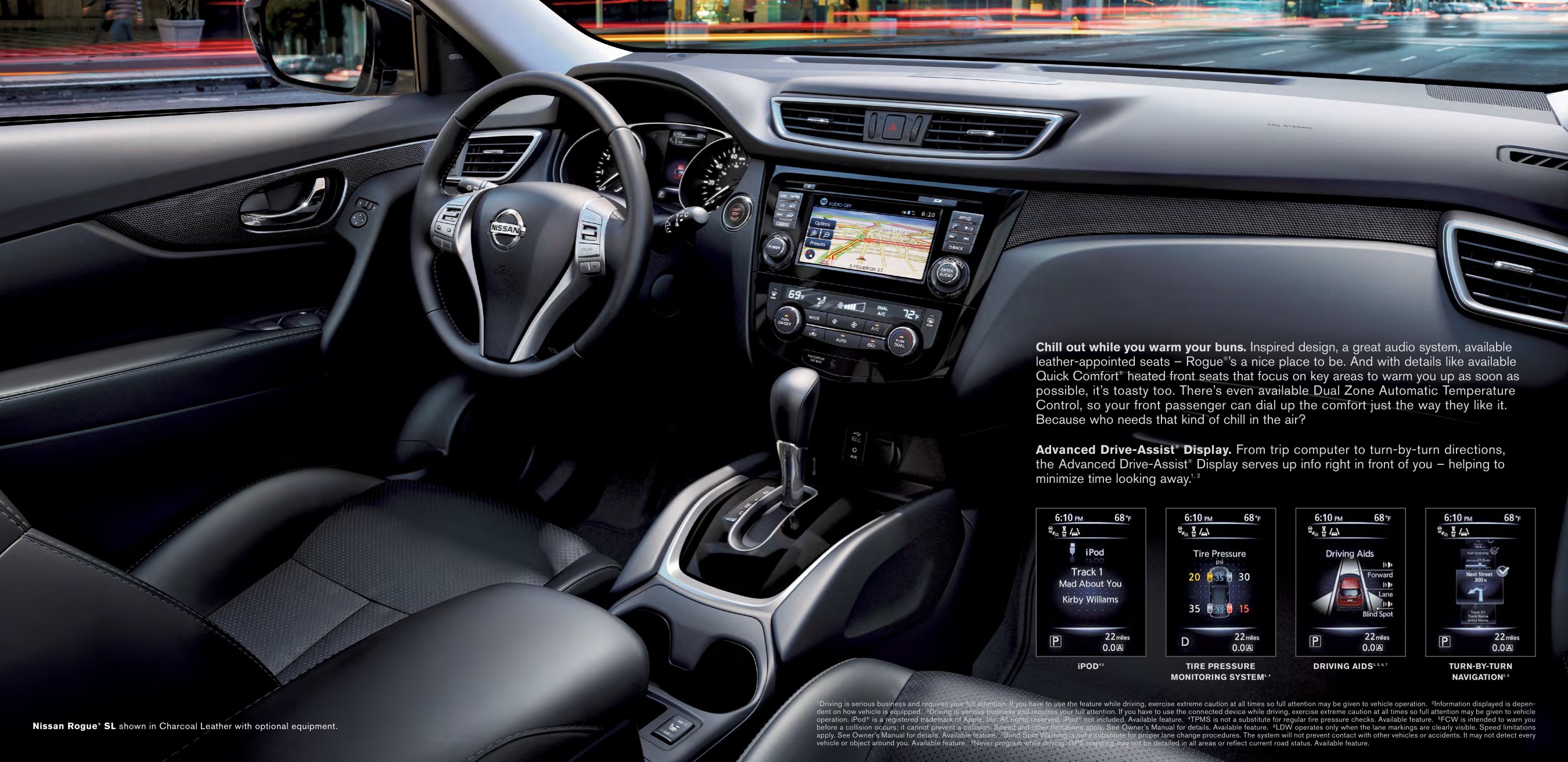 2015 Nissan Rogue Brochure Page 4
